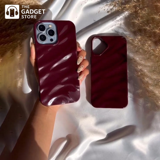Glossy Wave Armor-wine red edition